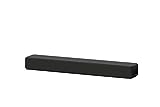 Sony S200F 2.1ch Soundbar with built-in Subwoofer and Bluetooth Home Theater Audio for TV, (HT200F), easy setup, compact, home office use with clear sound black
