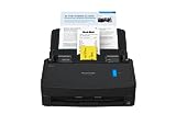 ScanSnap iX1400 High-Speed Simple One-Touch Button Color Document, Photo & Receipt Scanner with Auto Document Feeder for Mac or PC, Black