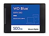 Western Digital 500GB WD Blue 3D NAND Internal PC SSD - SATA III 6 Gb/s, 2.5'/7mm, Up to 560 MB/s - WDS500G2B0A, Solid State Drive