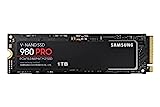 SAMSUNG 980 PRO SSD 1TB PCIe 4.0 NVMe Gen 4 Gaming M.2 Internal Solid State Drive Memory Card + 2mo Adobe CC Photography, Maximum Speed, Thermal Control (MZ-V8P1T0B),Black