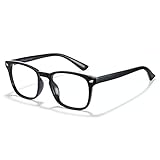 Cyxus Blue Light Blocking Computer Glasses Square Classic Retro Clear Lens Eyeglasses Frame for Women and Men