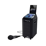 Singtrix Family Party Bundle Second Edition Karaoke Machine for Kids and Adults as seen on Shark Tank – Includes Microphone, Speaker and Pro Voice Tuning Technology and Effects, Black (SGTXCOMBO2)