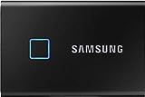 SAMSUNG SSD T7 Portable External Solid State Drive 1TB, Up to USB 3.2 Gen2 + 2mo Adobe CC Photography, Reliable Storage for Gaming, Students, Professionals, (MU-PC1T0T/AM), Black