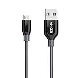 Anker Powerline+ Micro USB (3ft) The Premium and Durable Cable [Double Braided Nylon] for Samsung, Nexus, LG, Motorola, Android Smartphones and More (Black)