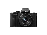 Panasonic LUMIX G100 4k Mirrorless Camera for Photo and Video, Built-in Microphone with Tracking, Micro Four Thirds Interchangeable Lens System, 12-32mm Lens, 5-Axis Hybrid I.S., DC-G100KK (Black)