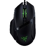 Razer Basilisk v2 Wired Gaming Mouse: 20K DPI Optical Sensor, Fastest Gaming Mouse Switch, Chroma RGB Lighting, 11 Programmable Buttons, Classic Black