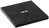 ASUS ZenDrive Ultra Slim USB 2.0 External 8X DVD Optical Drive +/-RW with M-Disc Support for Windows and Mac and Nero BackItUp for Android Devices (SDRW-08U7M-U/BLK/G/AS),Black