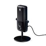 Elgato Wave:3 - Premium Studio Quality USB Condenser Microphone for Streaming, Podcast, Gaming and Home Office, Free Mixer Software, Sound Effect Plugins, Anti-Distortion, Plug ’n Play, for Mac, PC