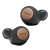 Jabra Elite Active 75t True Wireless Bluetooth Earbuds, Copper Black – Wireless Earbuds for Running and Sport, Charging Case Included, 24 Hour Battery, Active Noise Cancelling Sport Earbuds