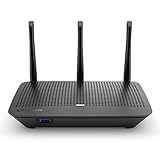 Linksys EA7500-4B Max-Stream WiFi 5 Router: AC1900, Dual-Band Wireless Home Network, Gaming & Streaming, Gigabit Ethernet, MU-MIMO, 1,500 sq ft Range