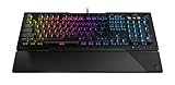 ROCCAT Vulcan 121 Mechanical PC Tactile Gaming Keyboard, Titan Switch, AIMO RGB Backlit Lighting Per Key, Anodized Aluminum Top Plate and Detachable Palm/Wrist Rest, Black