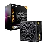 EVGA 220-GA-0750-X1 Super Nova 750 Ga, 80 Plus Gold 750W, Fully Modular, ECO Mode with Dbb Fan, 10 Year Warranty, Compact 150mm Size, Power Supply