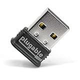 Plugable USB Bluetooth 4.0 Low Energy Micro Adapter (Compatible with Windows 11, 10, 8.x, 7, Classic Bluetooth, Gamepad, and Stereo Headset Compatible)