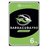 Seagate BarraCuda Pro 6TB Internal Hard Drive Performance HDD – 3.5 Inch SATA 6 Gb/s 7200 RPM 256MB Cache for Computer Desktop PC Laptop, Data Recovery – Frustration Free Packaging (ST6000DM004)