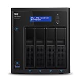 WD Diskless My Cloud Pro Series PR4100 Network Attached Storage - NAS - WDBNFA0000NBK-NESN