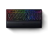 Razer BlackWidow V3 Pro Mechanical Wireless Gaming Keyboard: Yellow Mechanical Switches - Linear & Silent - Chroma RGB Lighting - Doubleshot ABS Keycaps - Transparent Switch Housing - Bluetooth/2.4GHz