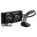 ARCTIC Liquid Freezer II 240 - Multi Compatible All-in-One CPU AIO Water Cooler, Compatible with Intel & AMD, Efficient PWM Controlled Pump, Fan Speed: 200-1800 RPM, LGA1700 Compatible - Black