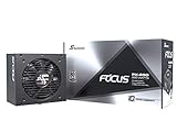 Seasonic FOCUS Plus 850 Platinum SSR-850PX 850W 80+ Platinum ATX12V & EPS12V Full Modular 120mm FDB Fan Compact 140 mm Size Power Supply