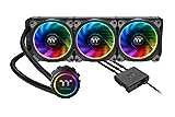 Thermaltake Floe 360mm, 16.8 Million Color Software Enabled (TT RGB Plus/Alexa/Razer Chroma), AMD (AM5/AM4)/Intel (LGA 2066/1200), AIO CPU Liquid Cooler CL-W158-PL12SW-A Black