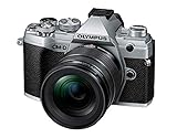 Olympus OM-D E-M5 Mark III Silver Body with Black M.Zuiko Digital ED 12-45mm F4.0 PRO Lens Kit