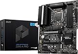 MSI Z590-A PRO ProSeries Motherboard (ATX, 11th/10th Gen Intel Core, LGA 1200 Socket, DDR4, PCIe 4, M.2 Slots, USB 3.2 Gen 2, 2.5G LAN, DP/HDMI)