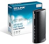 TP-Link DOCSIS 3.0 (16x4) High Speed Cable Modem, Max Download Speeds of 686Mbps, Certified for Comcast XFINITY, Time Warner Cable, Cox Communications, Charter, Spectrum (TC-7620)