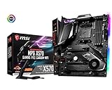 MSI MPG X570 GAMING PRO CARBON WIFI Motherboard (AMD AM4, DDR4, PCIe 4.0, SATA 6Gb/s, M.2, USB 3.2 Gen 2, AX Wi-Fi 6, HDMI, ATX)