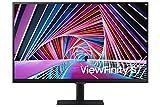 SAMSUNG 27” ViewFinity S70A Series 4K UHD Computer Monitor with IPS Panel and HDR10 for PC, Borderless Slim Design, TUV Eye Comfort Certified Eye Care, Fully Adjustable Stand, LS27A700NWNXZA, Black