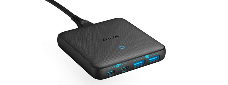 Anker A2046 63W 4 Port PIQ 3.0 GaN Fast Charger