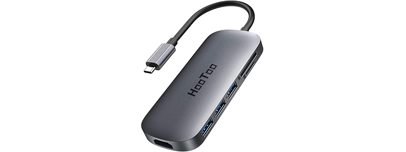 hootoo usb c hub 7 in 1