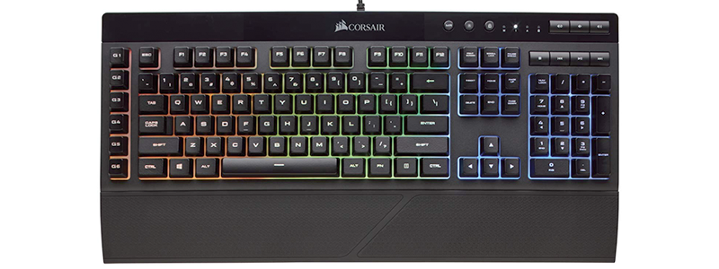 corsair k55 rgb gaming keyboard