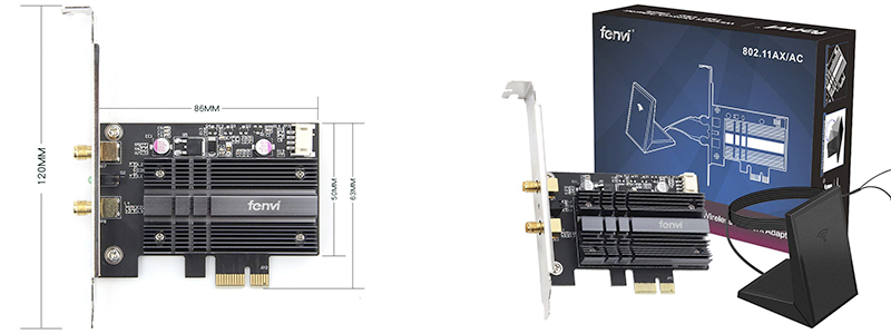 fenvi pcie wi-fi card ax200