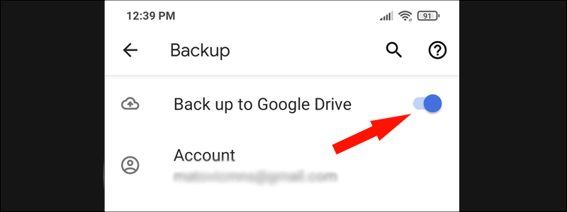 how to backup android 9