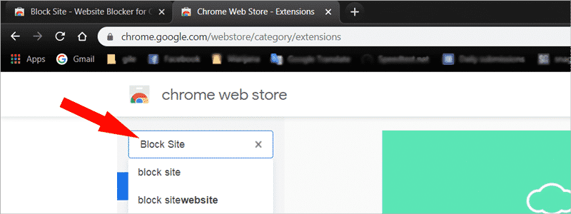 how to block websites on chrome 2a