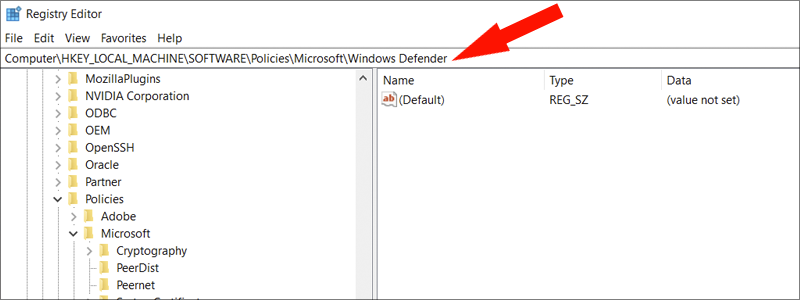 how to disable windows defender 13