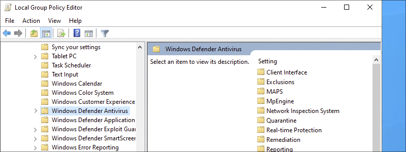 how to disable windows defender 22