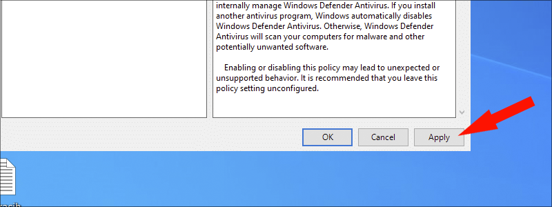 how to disable windows defender 25