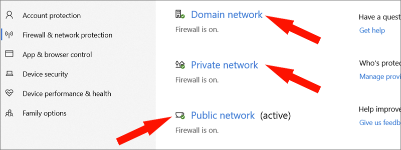 how to disableenable windows 10 firewall 7