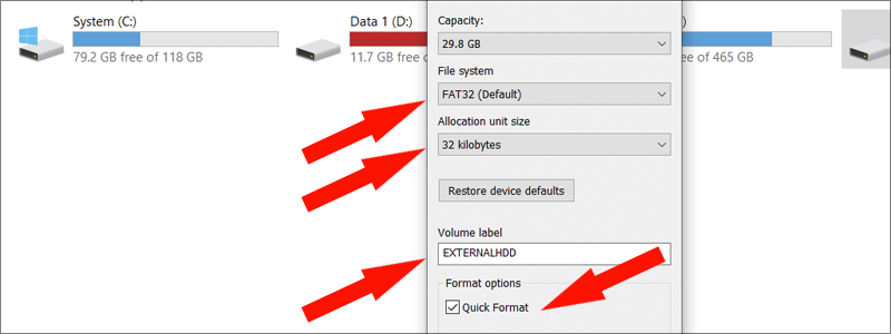 how to format your external hard drive 4