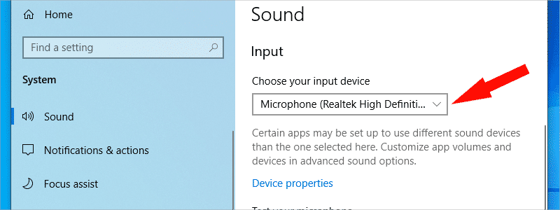 how to increase mic volume in windows 10 c