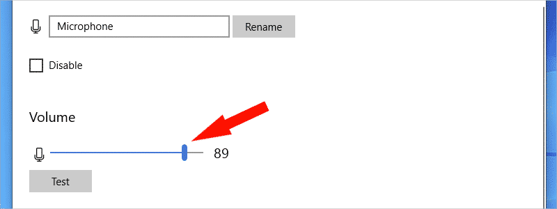 how to increase mic volume in windows 10 e