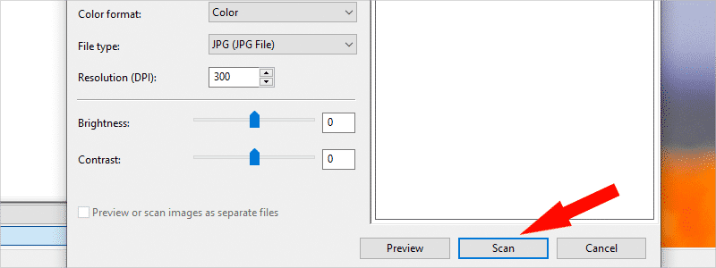 how to scan a document in windows 10 14