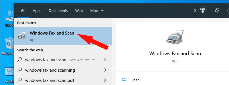 how to scan a document in windows 10 9