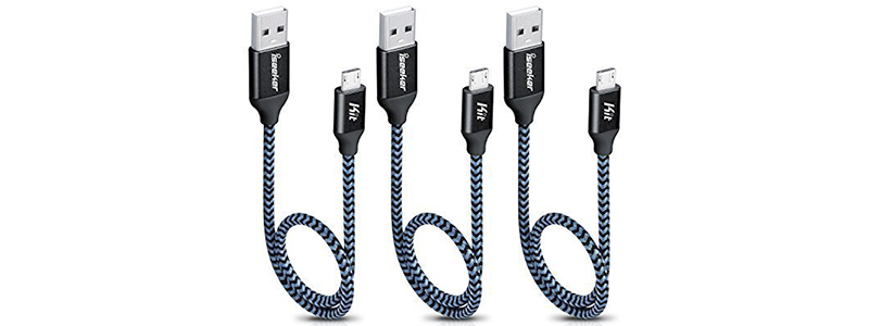 iseekerkit short micro usb cable