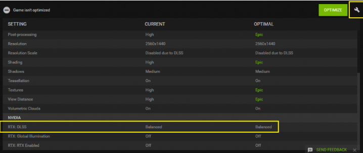 nvidia dlss settings in tarkov 2