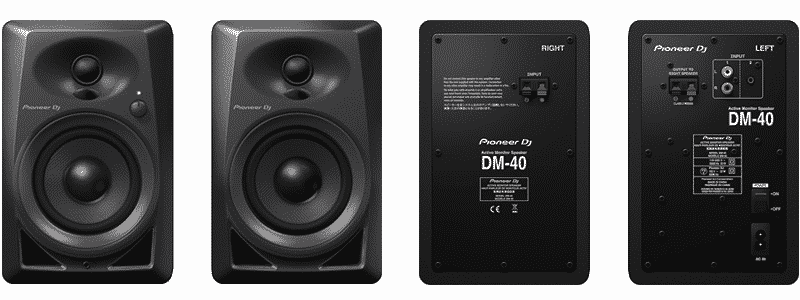 pioneer pro dj studio monitor dm40