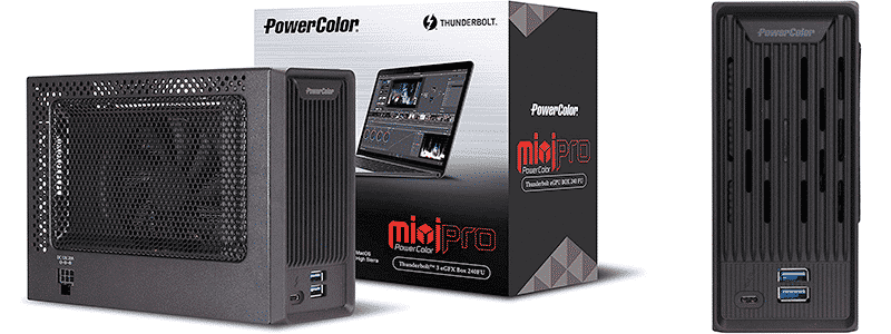 powercolor mini pro rx570 8gb egpu thunderbolt3