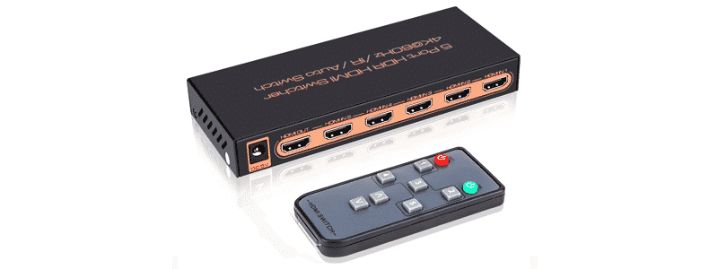 roofull rfh2s51 4k@60hz hdmi 2.0 switch 5x1