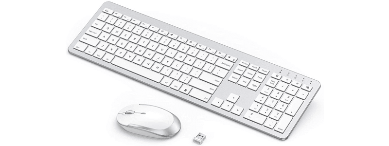 seenda Rechargeable Wireless Keyboard Mouse Combo