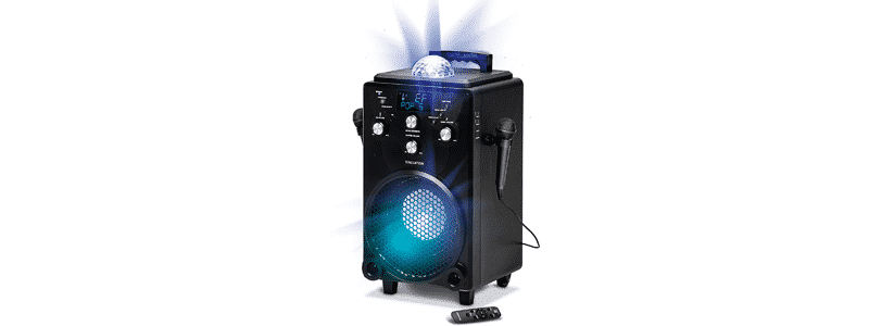 singsation xl portable karaoke system